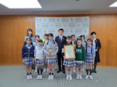 ヨセガキ！がさいたま市長に表敬訪問した際の写真